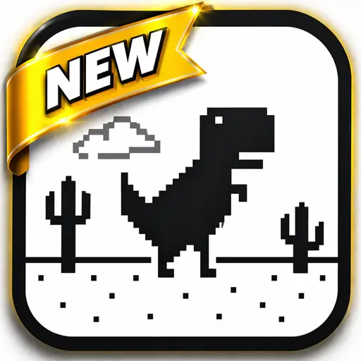 Dinosaur Game square icon